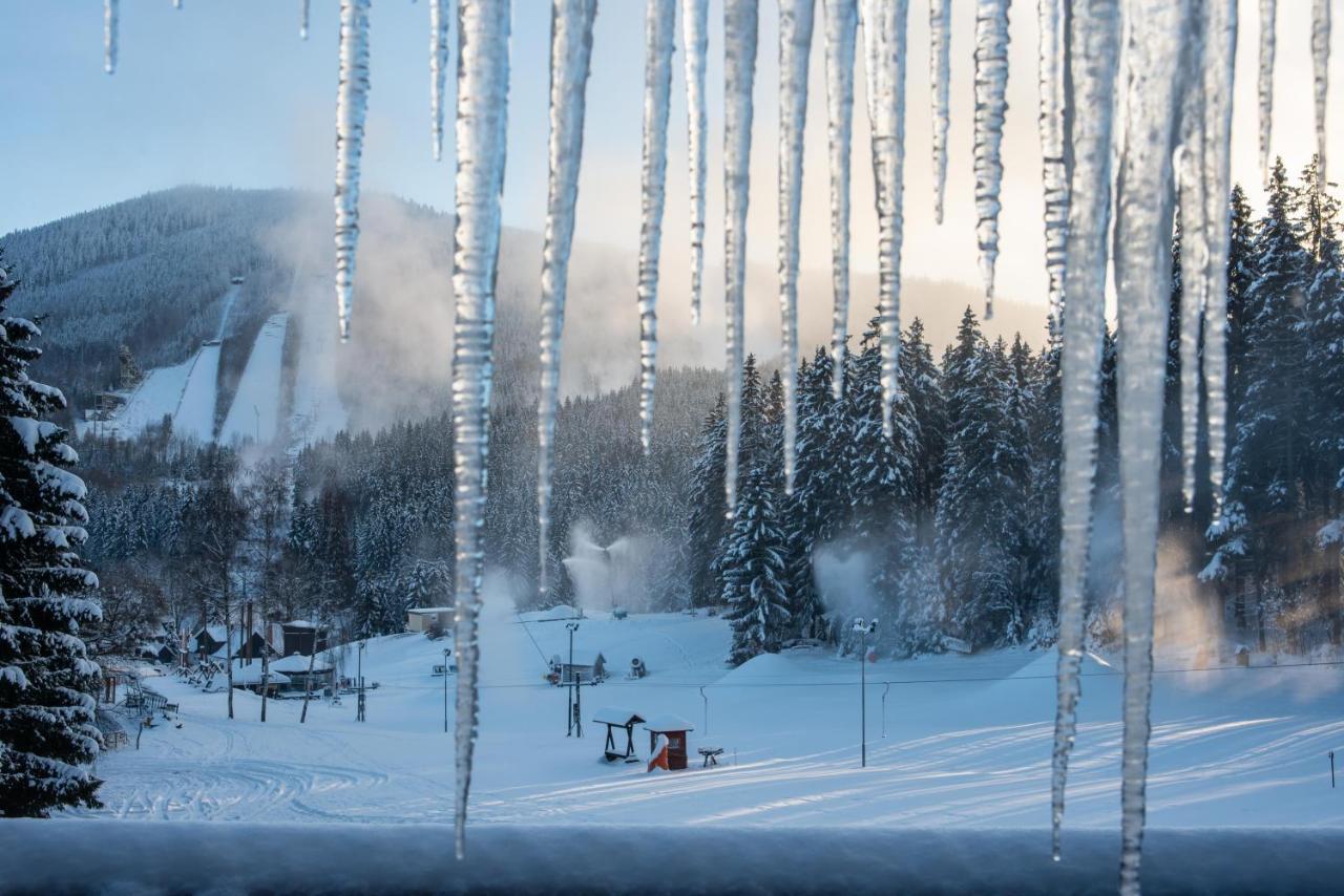 Wellness Hotel Sedy Vlk Harrachov Exterior foto