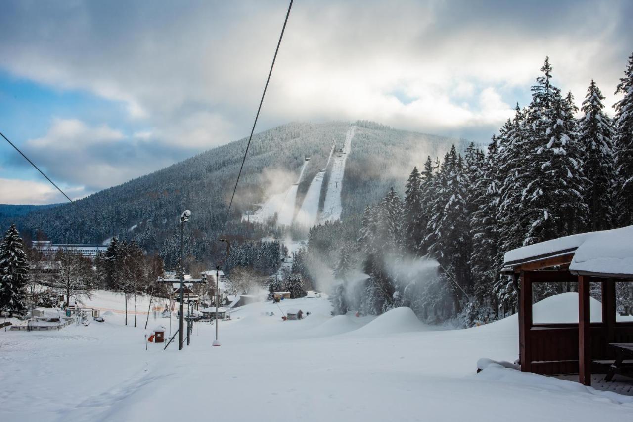 Wellness Hotel Sedy Vlk Harrachov Exterior foto